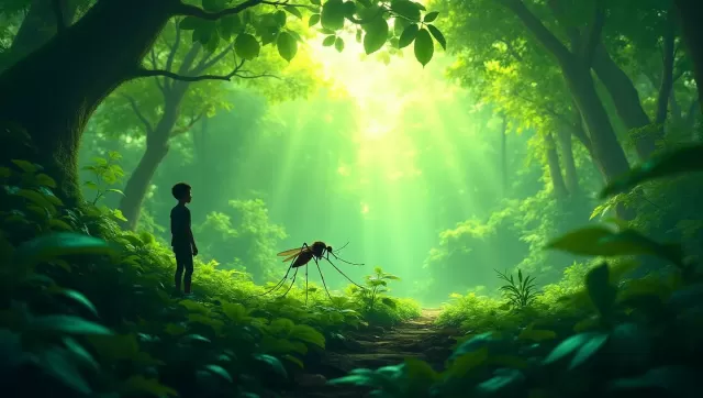 Forest Loss Drives Mosquitoes to Feed on Human Blood